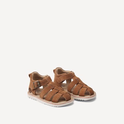 Sandales fermées en cuir LA REDOUTE COLLECTIONS