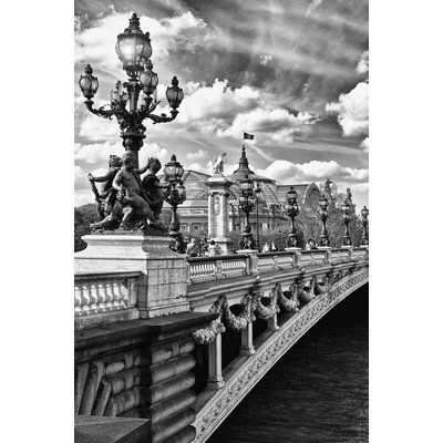 Tableau Paris Vue du pont Alexandre III HEXOA