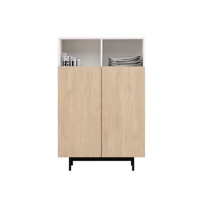 Buffet L placard 2 portes, PRINTED HERDASA