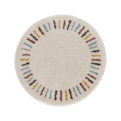Tapis enfant rond tout doux ARPEGE AFK LIVING
