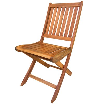 Chaise de jardin en bois 61x42x89cm WADIGA