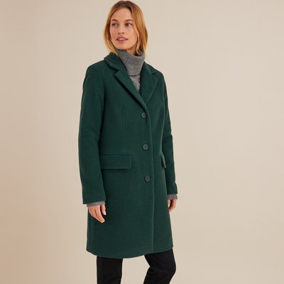 Manteau mi-long fermeture boutonnée ANNE WEYBURN