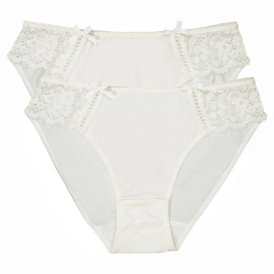 Signatures Pack of 2 Girofle Knickers LA REDOUTE COLLECTIONS
