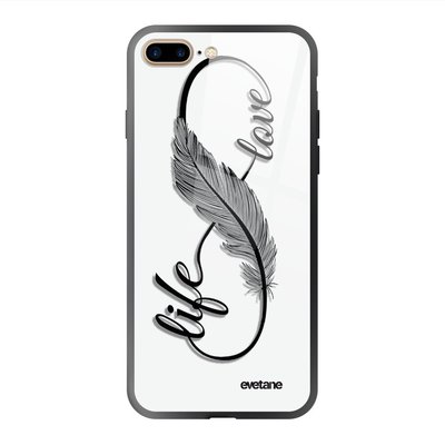 Coque soft touch glossy iPhone 7 Plus/ 8 Plus EVETANE