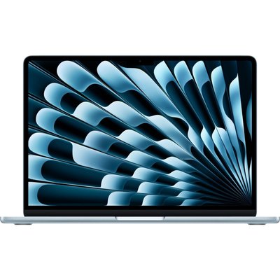 Ordinateur Apple Air 15" Puce M4 CPU 10 / GPU 10 coeurs Mémoire RAM 16Go Stockage 1To SSD Bleu ciel APPLE