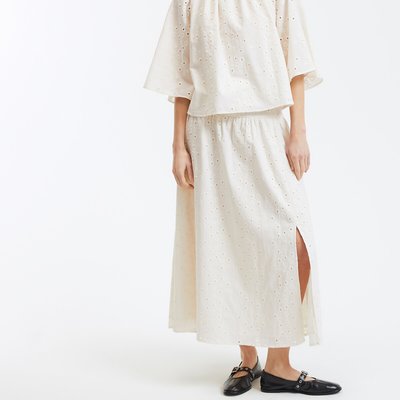 Jupon long en broderie anglaise LA REDOUTE COLLECTIONS