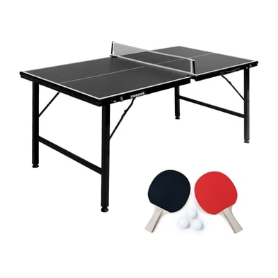 Mini table de ping pong intérieure pliante avec 2 raquettes et 3 balles MINI TABLE DE PING PONG INTÉRIEURE SWEEEK