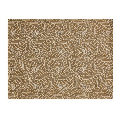 Set de table enduit, A LA CARTE FEUILLES LE JACQUARD FRANCAIS