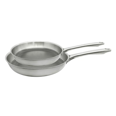 Set de 2 poêles 24 et 28 cm et revêtement RELIEF PASSION ELO
