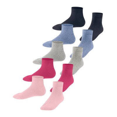 Chaussettes sport Solid-Mix 5-Pack Coton (biologique) Opaque ESPRIT