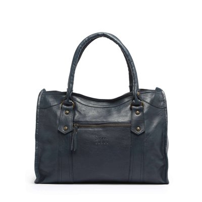 Sac Shopping  Cow cuir BASILIC PEPPER