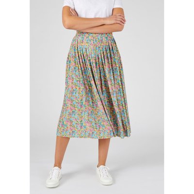 Jupe plissée multicolore outlet
