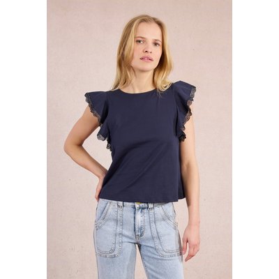 T-shirt à manches volantées MOLLY BRACKEN