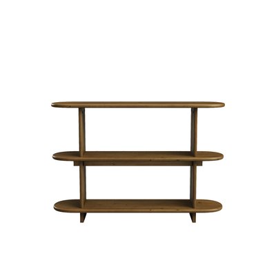 Bibliothèque en sapin marron clair 120 cm - TESA HANNUN