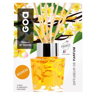 Parfum d'intérieur - Goatier intemporels 200ml Monoï et vanille GOA