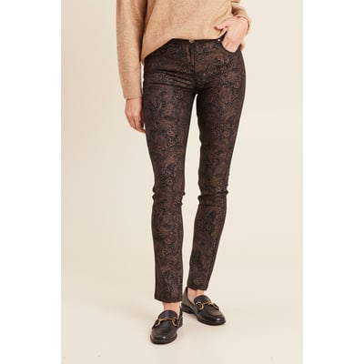 Pantalon coupe ajustée enduit BREAL