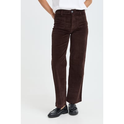 Pantalon coupe droite, jambes larges B.YOUNG