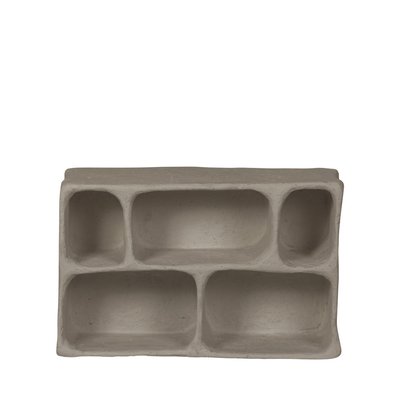 Étagère murale en papier mâché 5 niches - CLAY BEPUREHOME
