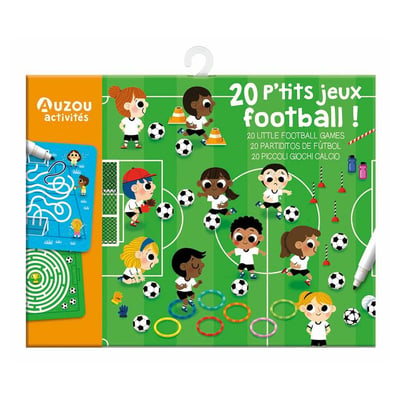 Ma pochette de jeux - 20 p'tits jeux football EDITIONS AUZOU