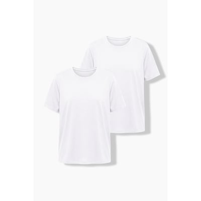 T-shirts, lot de 2, coupe classique ULLA POPKEN