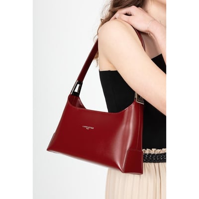 Sac zippé en cuir SUAVE ACE LANCASTER