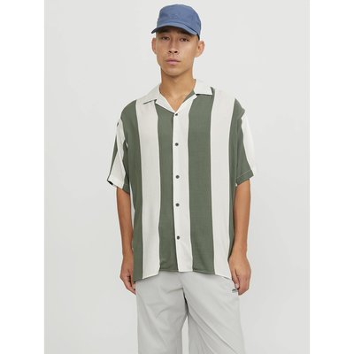 Kurzärmeliges Hemd aus 100% Viskose JACK & JONES