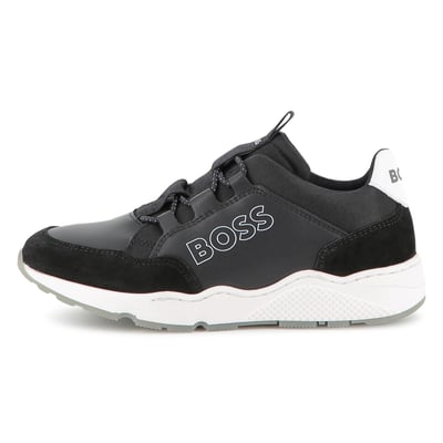 Sneakers finte e tela BOSS KIDSWEAR
