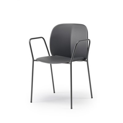 Lot de 2 chaises accoudoirs indoor outdoor Mentha avec SCAB DESIGN