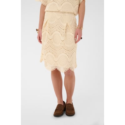 Jupe - tissage léger CREAM