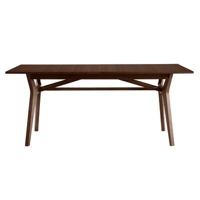 Table extensible rallonges intégrées rectangulaires L180-220 cm FOSTER MILIBOO