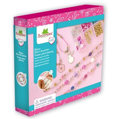 Kit créatif Bijoux fleurs de perles SYCOMORE