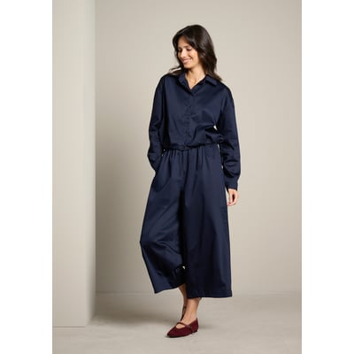 Pantalon en popeline satinée LOLALIZA