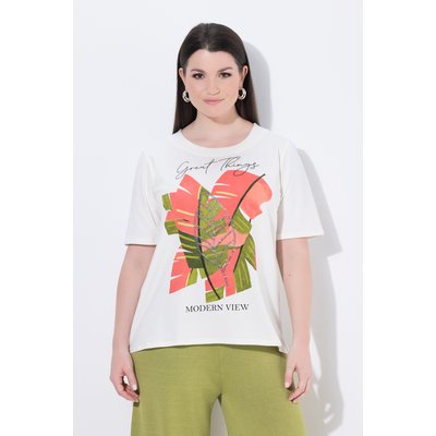T-shirt avec imprimé feuilles de palmier ULLA POPKEN