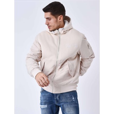 Veste à Capuche Bi-matière doublure moumoute PROJECT X