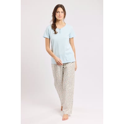 Pyjama fleuri - coton léger ARMOR-LUX