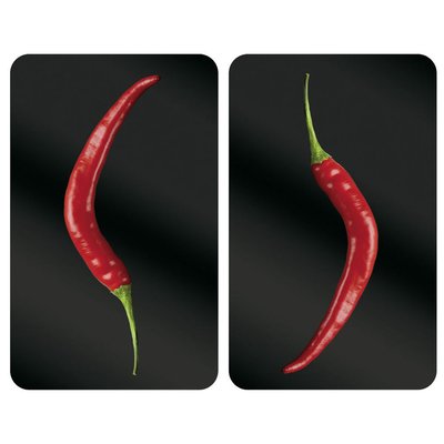 2 Couvres Plaques Universelle Peperoni WENKO