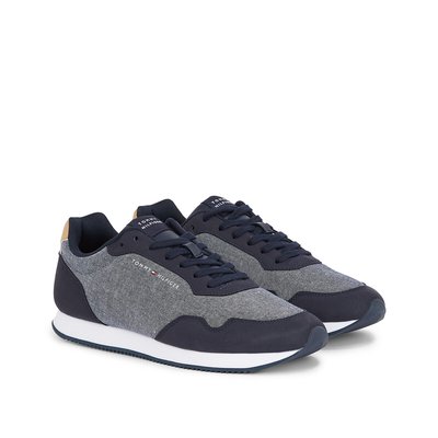 Sneakers runner mix chambray TOMMY HILFIGER