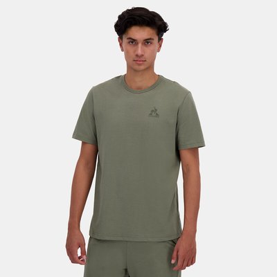 T-shirt a maniche corte con logo ton sur ton LE COQ SPORTIF