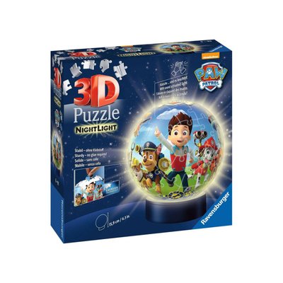 Puzzle 3D Ball 72 pièces illuminé - Pat'Patrouille RAVENSBURGER