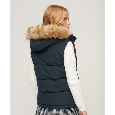 Doudoune sans manches à imitation fourrure Everest SUPERDRY