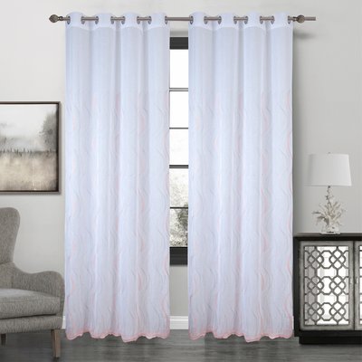 Paire de voilage classique HOME MAISON