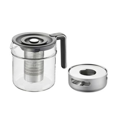 ThéIère, 1,5 l avec réchaud t-prep GEFU