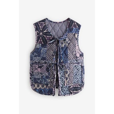 Gilet rembourré à nouer réversible NEXT