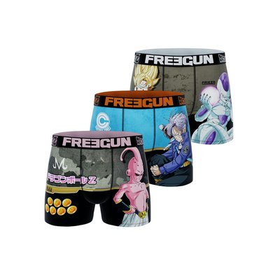 Lot de 3 Boxers microfibre Dragon Ball Z FREEGUN