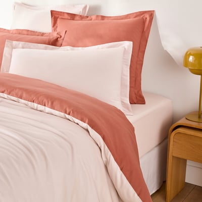 Housse de couette coton bicolore LA REDOUTE INTERIEURS