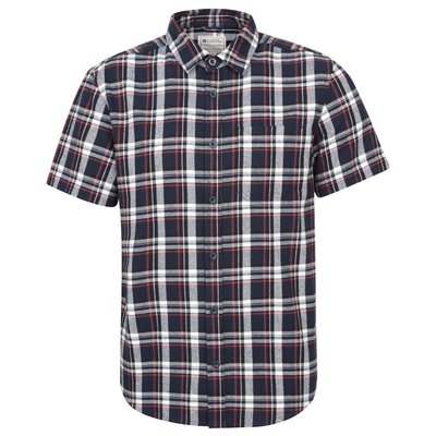 Chemise manches courtes motif/style à carreaux TRACE MOUNTAIN WAREHOUSE