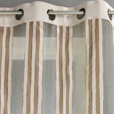 Voilage en Organza Rayures verticales HOME MAISON