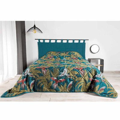 Jeté de lit à jacquard exotique LINDER