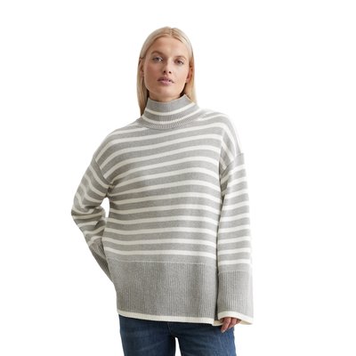 Pull oversize en maille avec motif à rayures MARC O'POLO