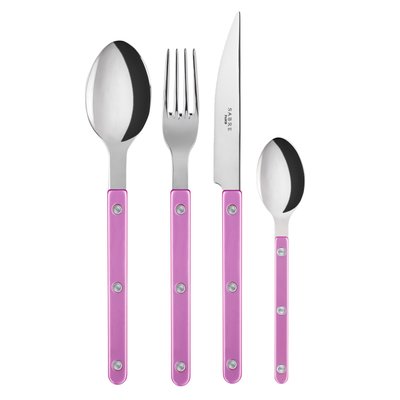 Set de 4 couverts de table, Bistrot Pearly SABRE